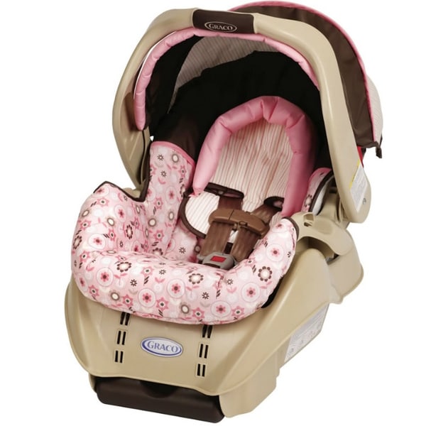 pink graco infant car seat