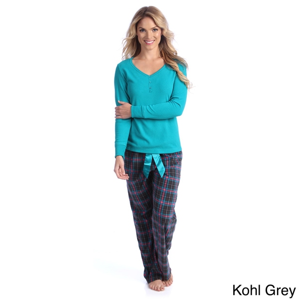 Women Plush Fleece Pajama PJ Bottoms Pants Winter Warm Sleepwear Rose XXL