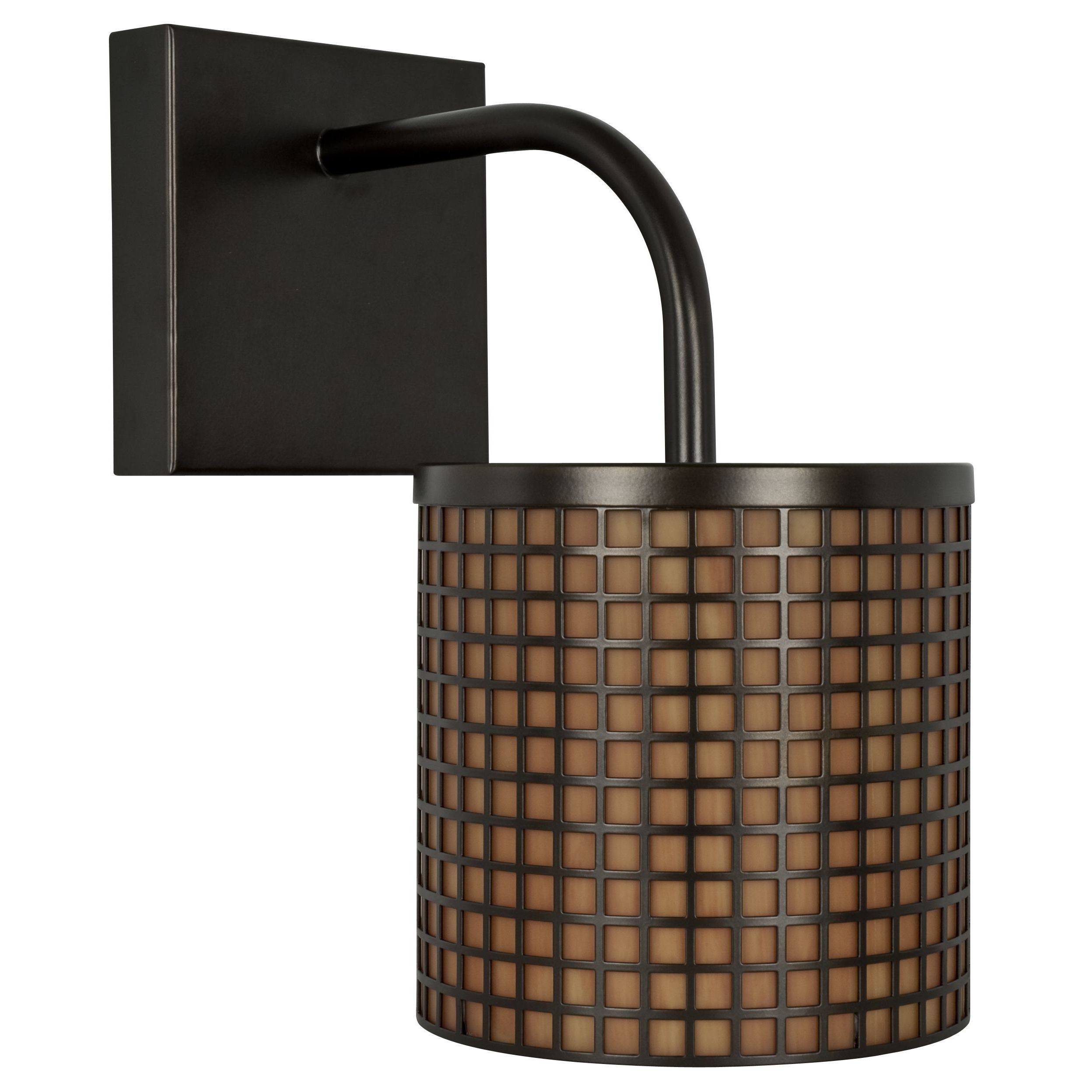 Oil rubbed Bronze Lattice 1 light Outdoor Lantern