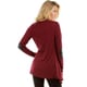 cardigan with leather elbow patches for women back