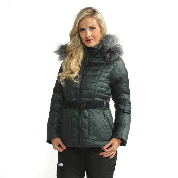 The North Face Women's Black Parkina Down Jacket - Free Shipping Today ...