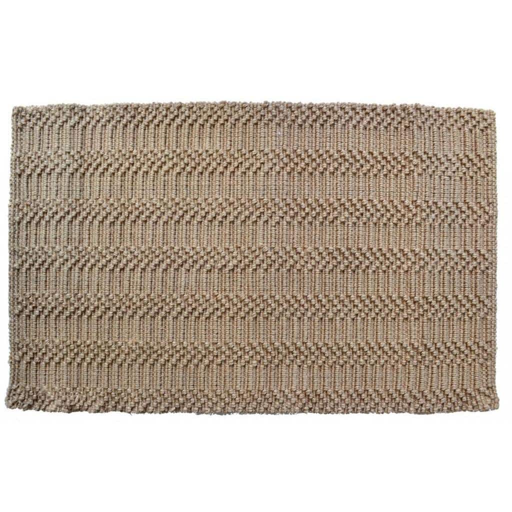 'Natural Waves' Jute Indoor Door Mat