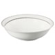 preview thumbnail 3 of 3, Lorren Home Trend La Luna Bone China 57-piece Silver Embossed Dinnerware Set