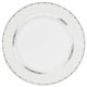 preview thumbnail 5 of 3, Lorren Home Trend La Luna Bone China 57-piece Silver Embossed Dinnerware Set