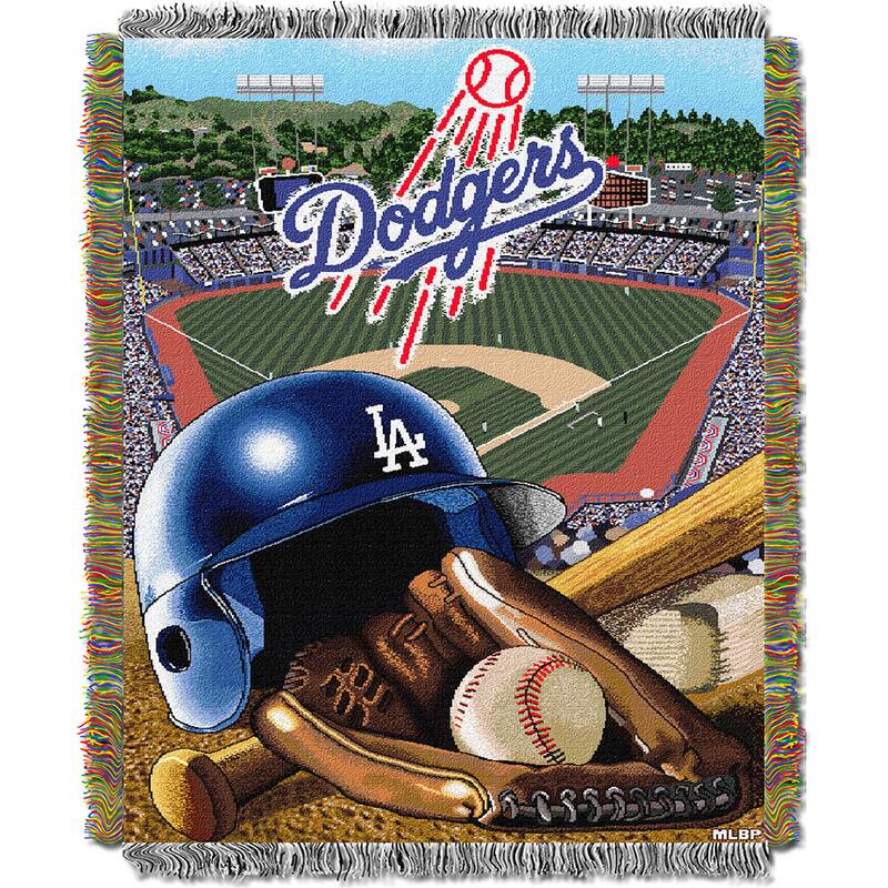 MLB Woven Tapestry Throw