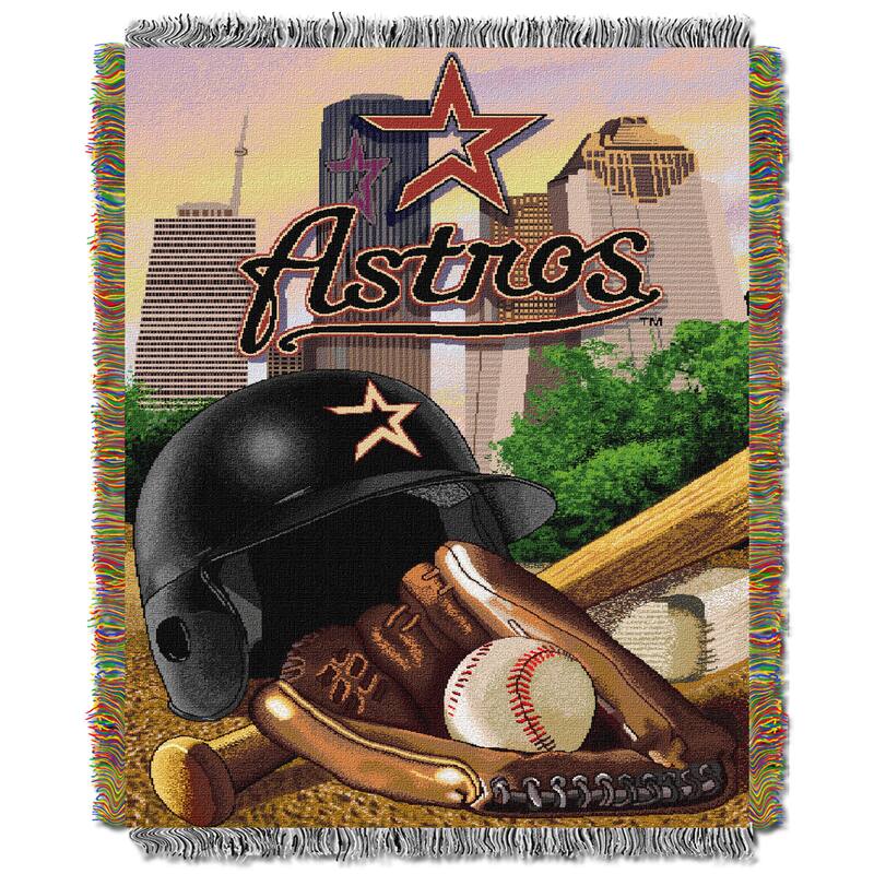 MLB Woven Tapestry Throw