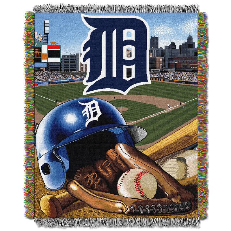 MLB Woven Tapestry Throw