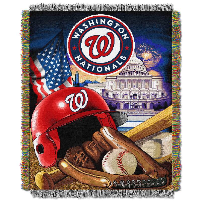 MLB Woven Tapestry Throw