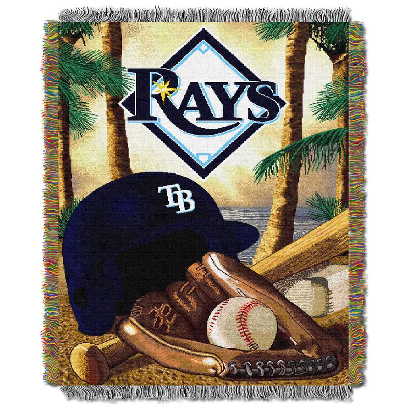 MLB Woven Tapestry Throw Blanket