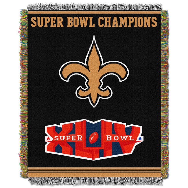 Chicago Bears Super Bowl XX Champions Woven Tapestry Throw