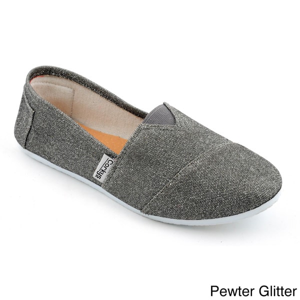 Shop Corkys Women's Slip On Glitter Sues - Free Shipping On Orders Over ...