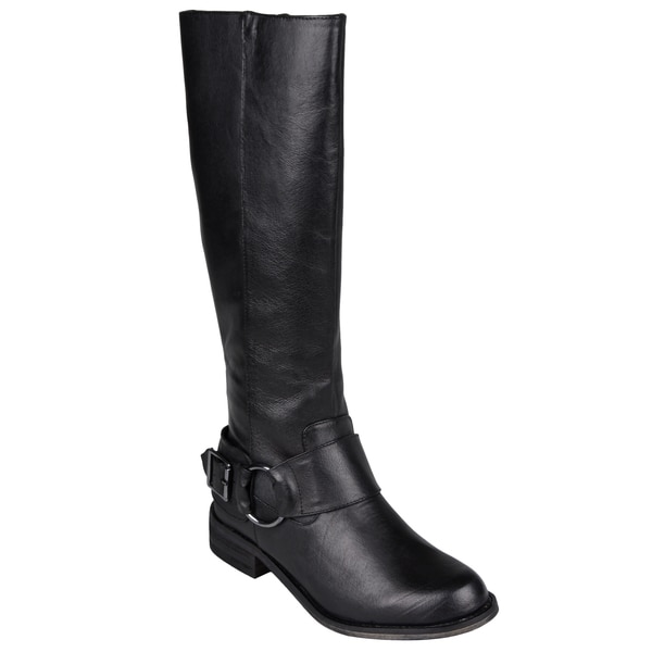 Steve Madden Women's 'Toureg' Leather Boots - 15787764 - Overstock.com ...