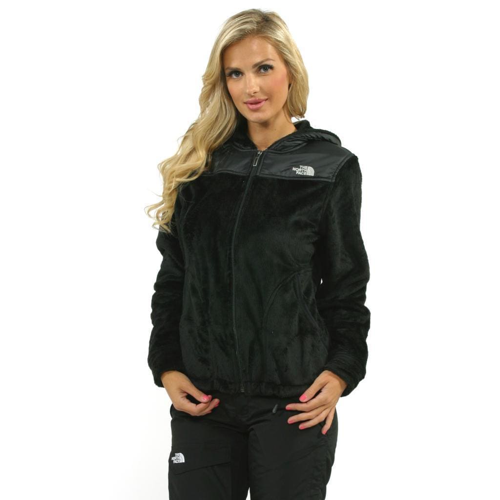 Shop The North Face Women's Osito Hoodie TNF Black Jacket Free Shipping Today