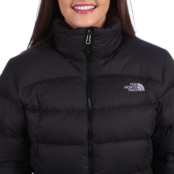 the north face women's nuptse 2 jacket in black