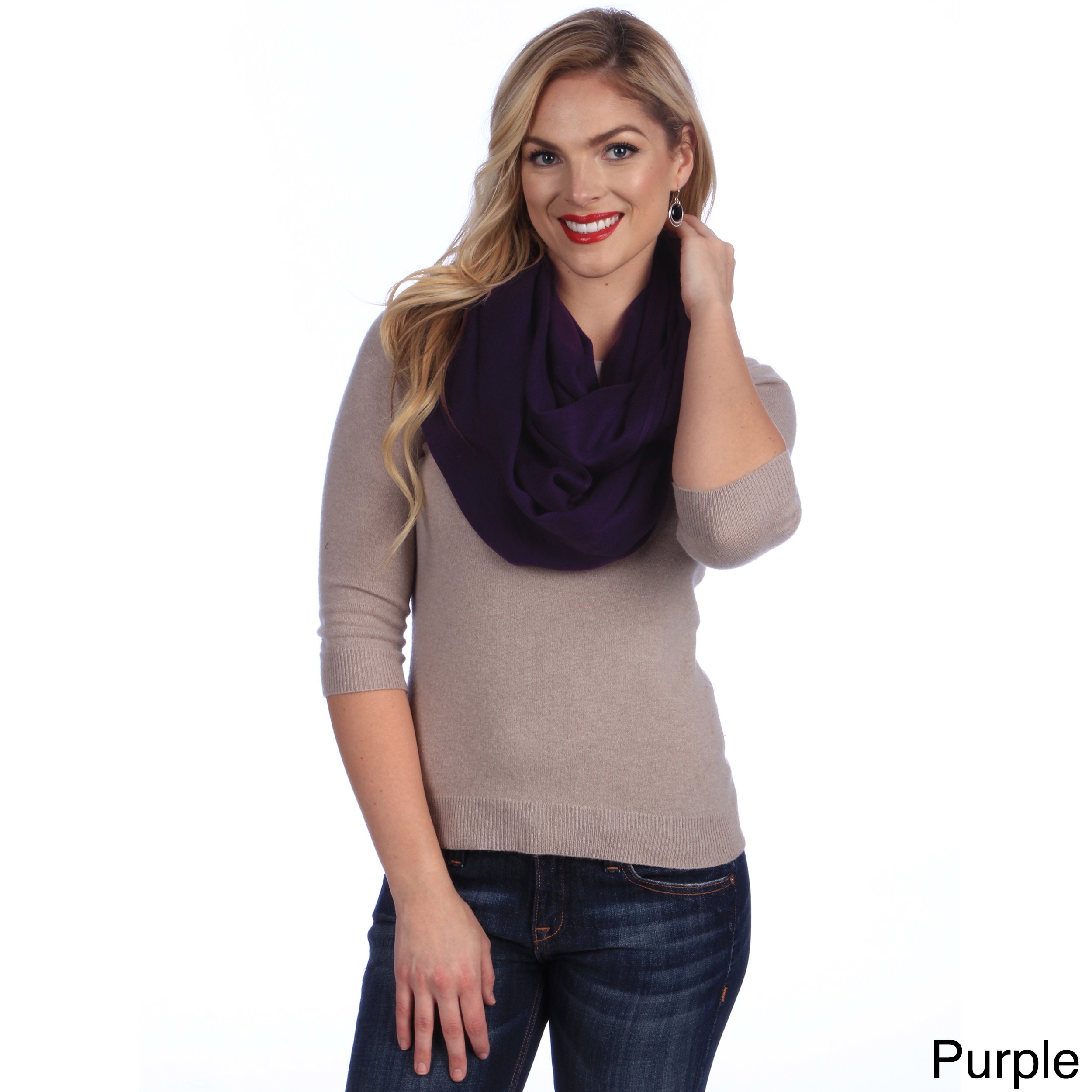 Kc Signatures Solid Infinity Scarf