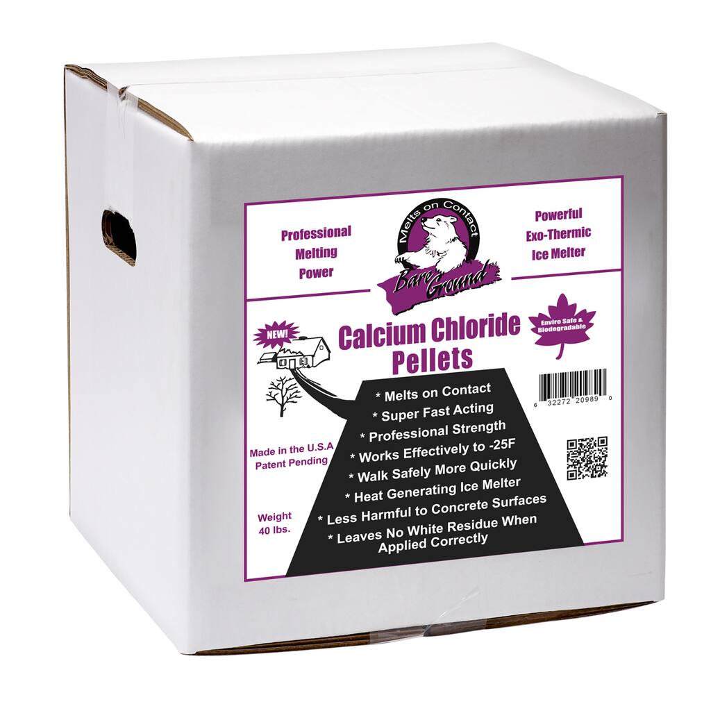 40-pound Box Calcium Chloride Pellets