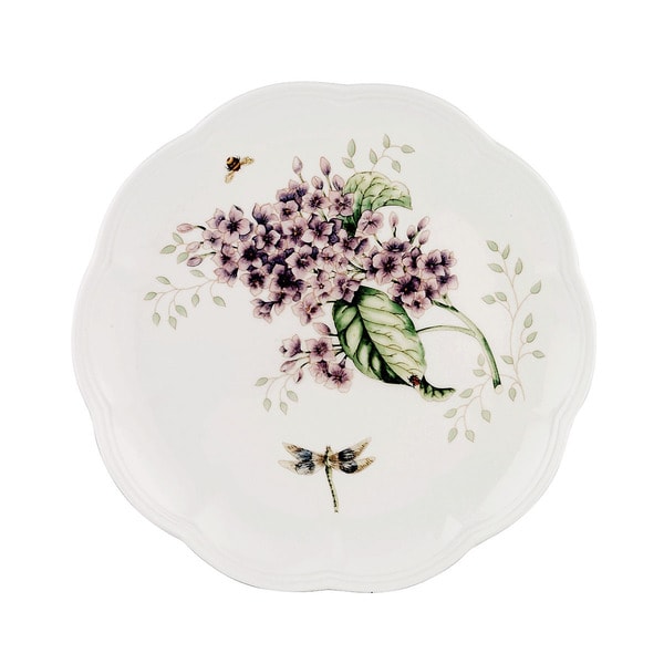 Shop Lenox Butterfly Meadow Orange Sulphur Accent Plate Free Shipping