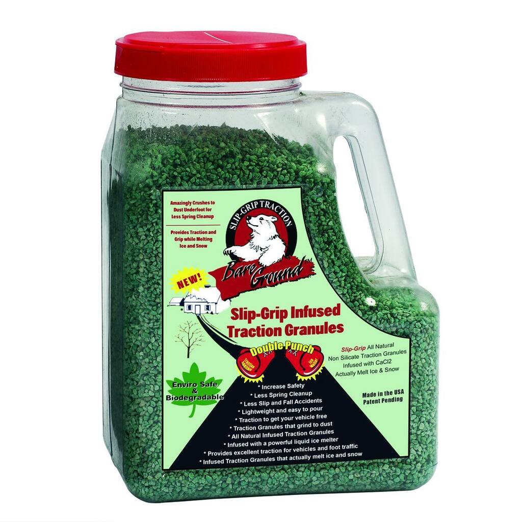Bare Ground 5-pound SlipGrip Infused Traction Granules Shaker Jug