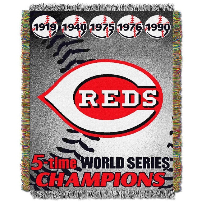 Mlb World Series Woven Tapestry Throw (multi Team Options)