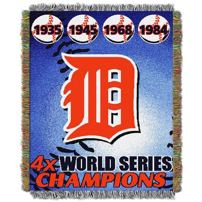 Mlb World Series Woven Tapestry Throw (multi Team Options)