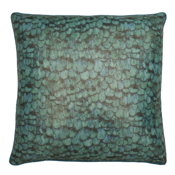 Polly Peacock Feather Fill Pillow Thro Throw Pillows