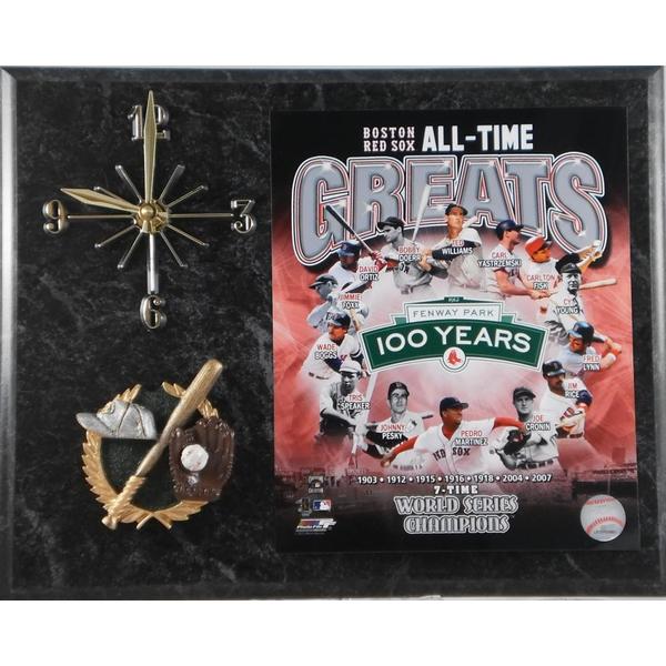 Boston Red Sox 'All Time Greats' Clock Football