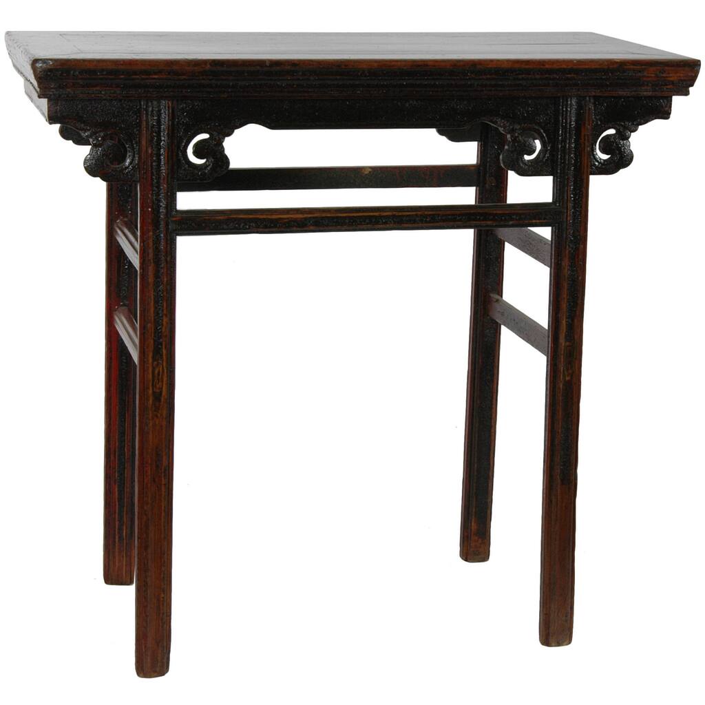Handmade Reversible Antique Carved Chinese Table (China)