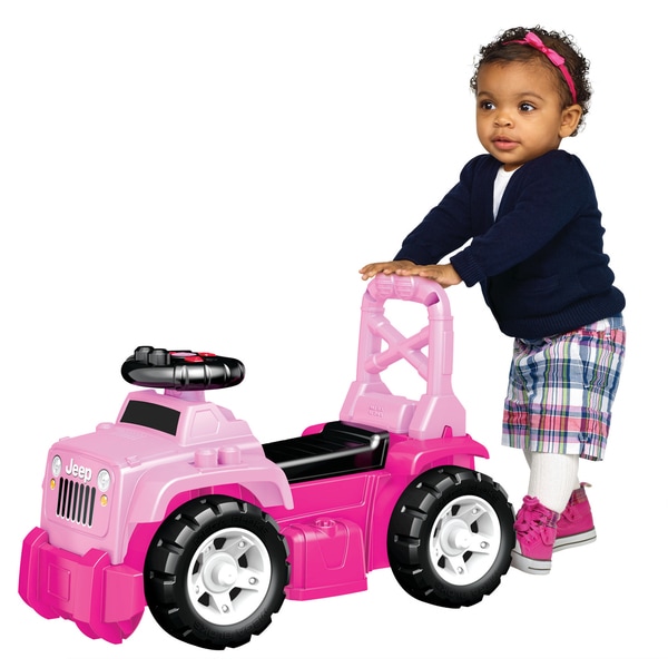 Shop Mega Bloks Pink Jeep Ride On Free Shipping Today