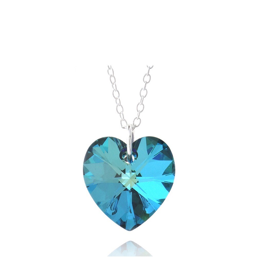 the crystal heart necklace