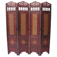Charleston Room Divider Screen 4 Panel Wooden Frame Free Georgetown Room Divider Screen 4 Panel Wooden Frame