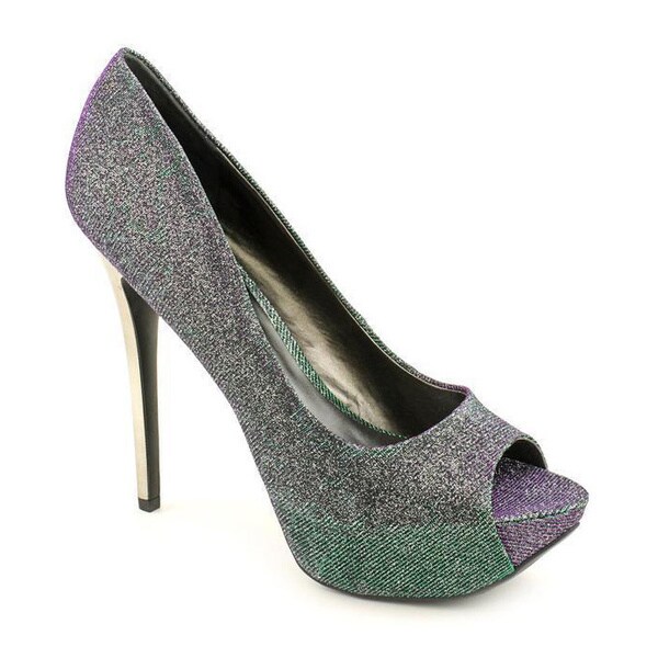 Shop Carlos Santana Women�s �BelAir� Green Fabric Dress