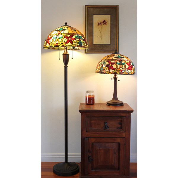 tiffany lamp set