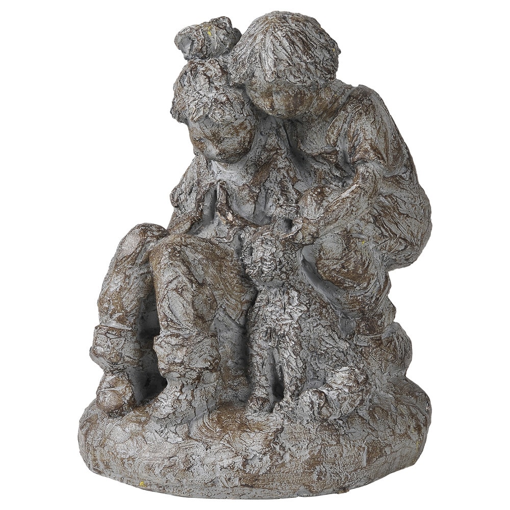 Family Pet Resin Statue