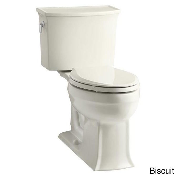 Kohler K 3551 Archer Comfort Height 2 piece Elongated 1.28 Gpf Toilet With Class Five Flush Technology