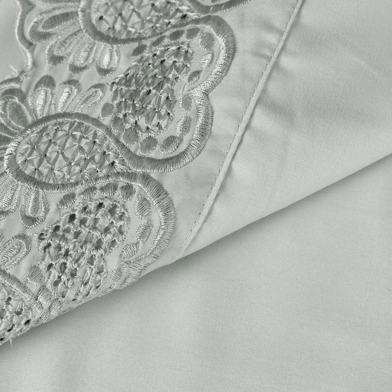 Majestic Embroidered Lace Sheet Set