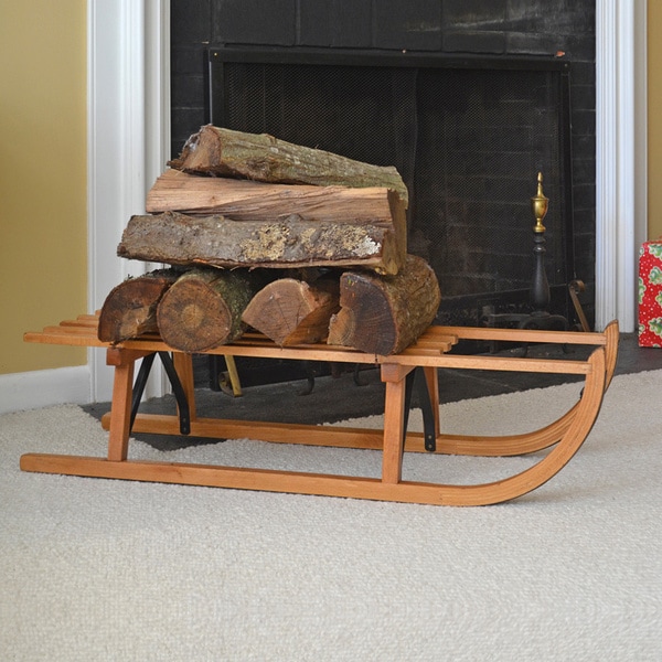 Davoser Decorative Sled Seasonal Decor