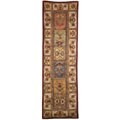 Safavieh Handmade Classic Bakhtieri Multicolored Wool Rug - 2'3" x 10'