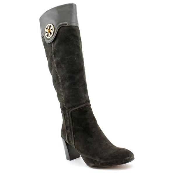 tory burch suede boots