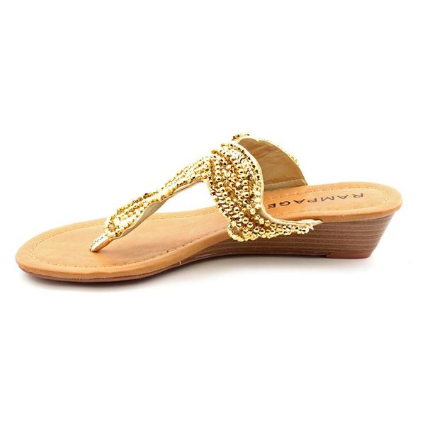 rampage gold sandals