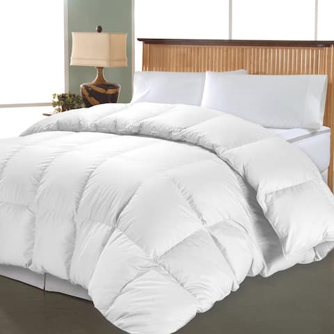 Hotel Grand 1000 Thread Count Pima Cotton European White Down Comforter
