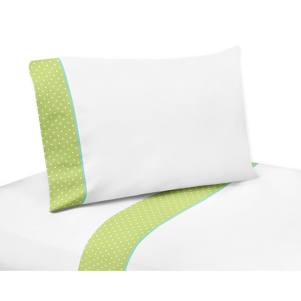 Jojo Designs Turquoise and Lime Sheet Set   15805342  