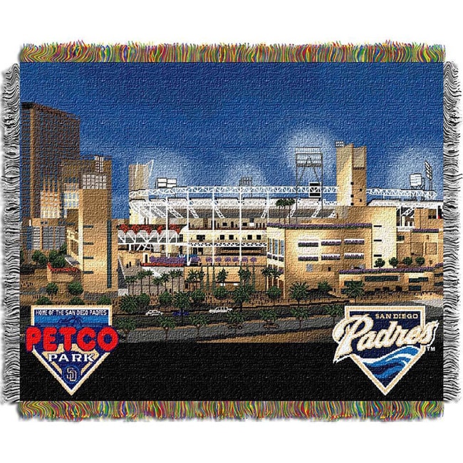 Mlb Stadium Woven Tapestry Throw (multiple Team Option)