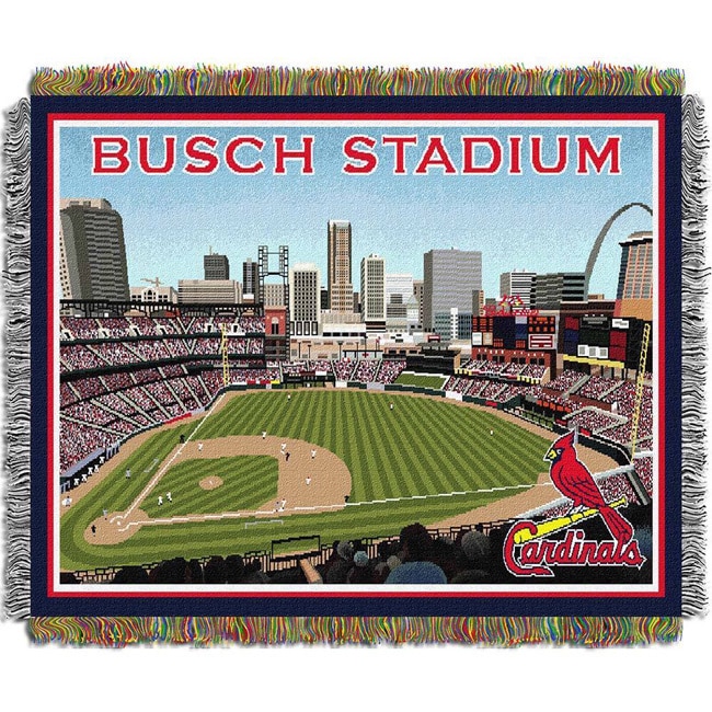 Mlb Stadium Woven Tapestry Throw (multiple Team Option)