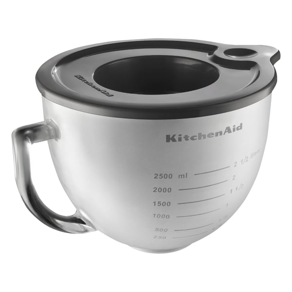 KitchenAid K5GBF 5-quart Frosted Glass Bowl with Lid for Tilt-Head