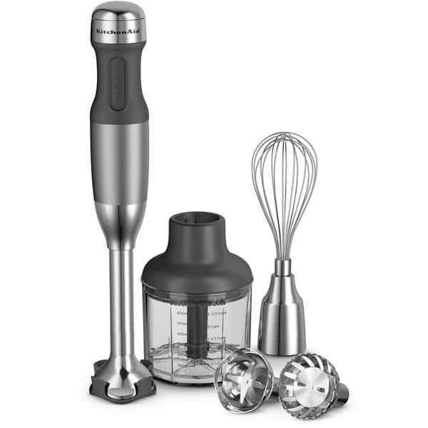 Smart Stick 5-Speed Stainless Steel Immersion Blender with Whisk