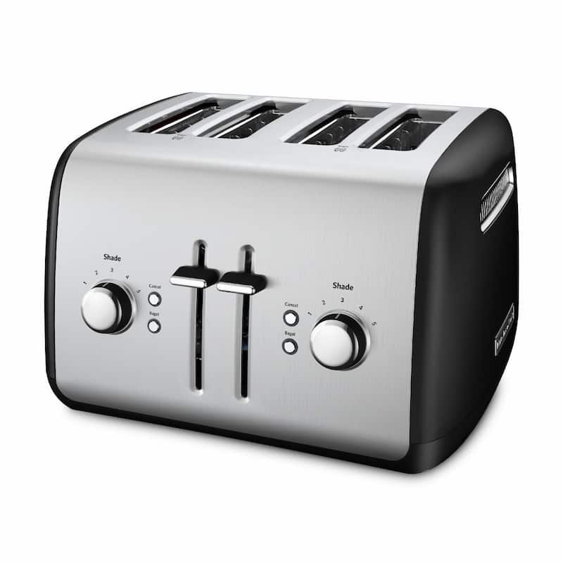 KitchenAid 4-Slice Toaster with Illuminated Buttons in Empire Red