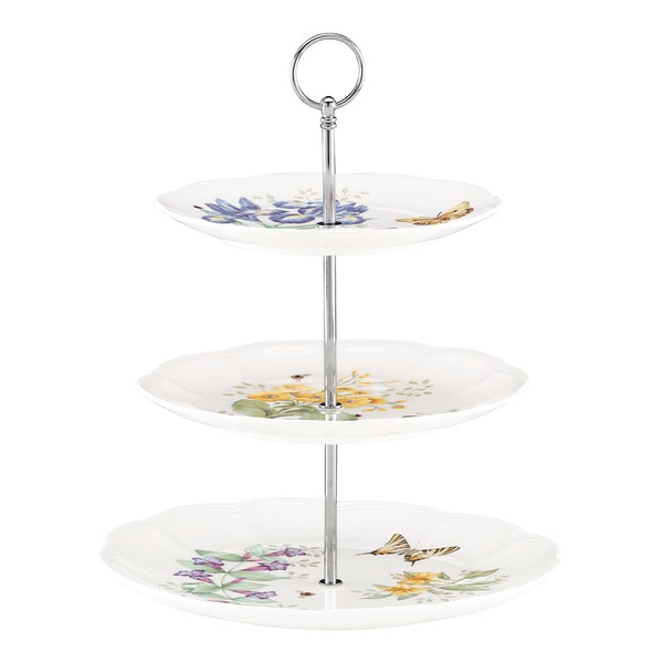 Lenox 'Butterfly Meadow' 3-tiered Server