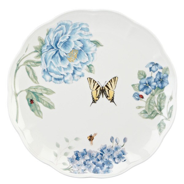 Lenox 'Butterfly Meadow' Blue Dinner Plate
