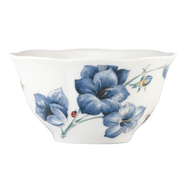 Lenox 'Butterfly Meadow' Blue Rice Bowl