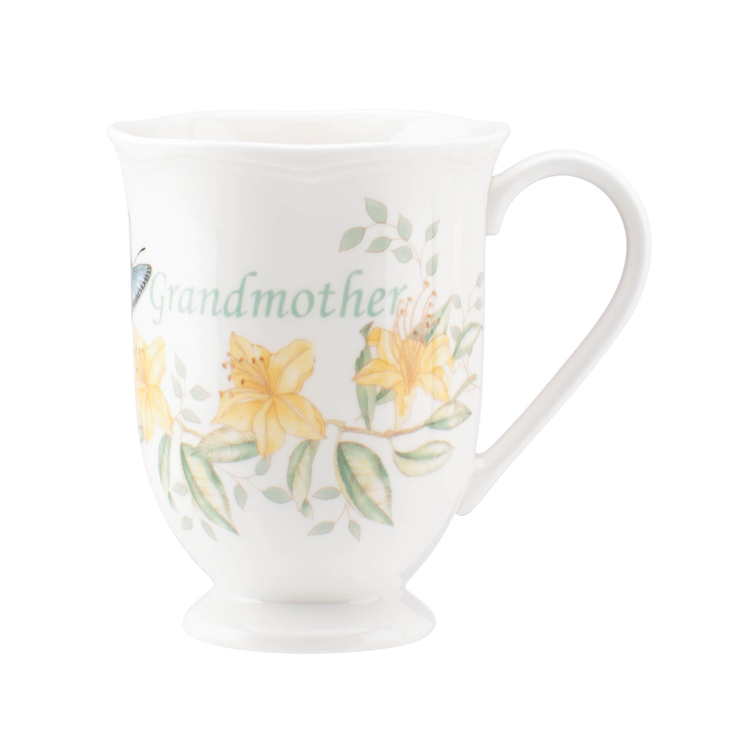 Lenox Butterfly Meadow Everyday Celebration Grandmother Mug